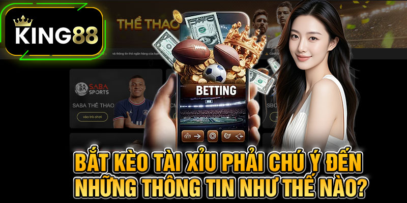 Bắt Kèo Tài Xỉu Phải Chú Ý Đến Những Thông Tin Như Thế Nào?