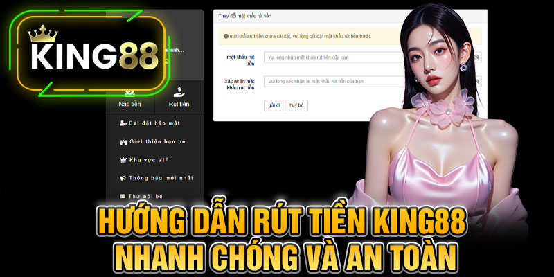 Hướng Dẫn Rút Tiền King88 Nhanh Chóng Và An Toàn